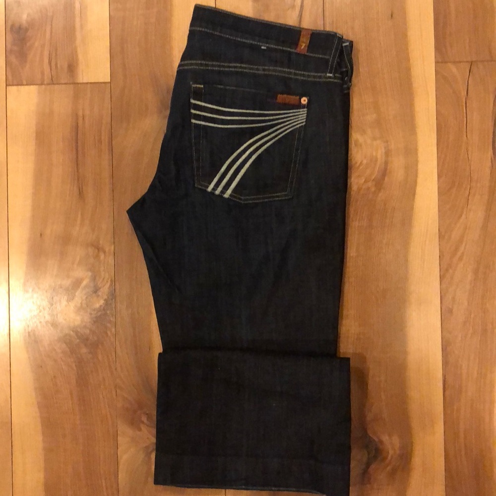 7 For All Mankind Dojo Jeans (palazzo style)